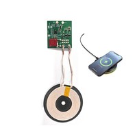 Module récepteur sans fil à petite bobine 20W personnalisé avec émetteur PCBA Technologie de charge sans fil à petite bobine