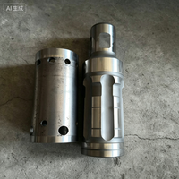 Piston et chemise de cylindre de marteau DTH haute précision 55A pour équipement de forage dans les applications minières