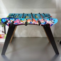 Table de football miniature de 24 pouces, en MDF, certifiée EN71 ASTM ROHS, OEM ODM, jouet de sport d'intérieur pour enfants, éducatif, avec 2 ballons