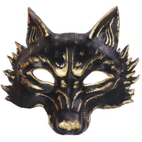 Masque d'Halloween en mousse PU 3D, motif renard semi-artisanal, idéal pour le Mardi Gras, les bals et les fêtes, produit phare pour l'exportation, fabriqué en Chine.