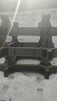 Structure de colonnes et de poutres en acier soudé de haute qualité pour les projets de bâtiments à plusieurs étages
