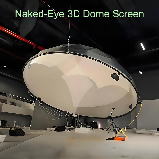 Immersive Spherical Projection Dome Iron Pipe Frame | Internal Projection Cinema Screen | Planetarium Dome for Museum 5D Cinemas