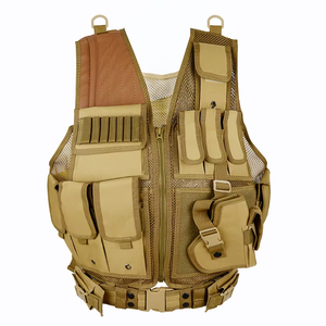 Chaleco táctico CS para exteriores, chaleco impermeable multifuncional para juegos, chaleco anfibio de camuflaje para entusiastas - Product Image 2