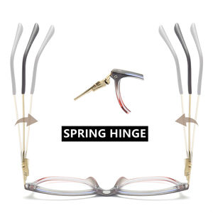 Gafas graduadas para mujer Monturas ópticas y lentes <span class=keywords><strong>Filtro</strong></span> de <span class=keywords><strong>luz</strong></span> <span class=keywords><strong>azul</strong></span> Bisagra de resorte Marrón TR90 Cateye Metal Gold Crystal 2025 - Product Image 5