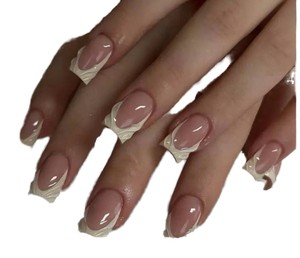 Ongles à presser en acrylique de haute qualité, 500 pièces, forme amande, couverture complète, transparents, pour salon de manucure - Product Image 6
