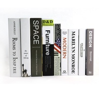 Libri Finti Pieghevoli all'Ingrosso, Decorazione per Tavolino da Caffè, Libri Finti per Arredamento Casa