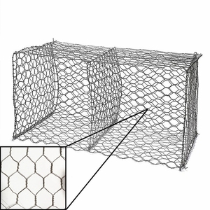 Harga pabrik Dekorasi kandang batu Gabion anyaman kotak Gabion heksagonal untuk dinding diskon besar layanan pemrosesan pemotongan - Product Image 2