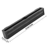 Boîte de rangement pour aileron de surf individuel avec bouchon utilitaire en plastique pour le kitesurf et le surf – Accessoires de sport nautique