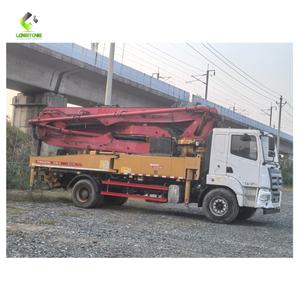 Pompe à béton Sany d'occasion de 56 mètres, montée sur camion Isuzu 8x4, de Changsha - Product Image 3