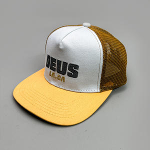 Gorra Trucker Ajustable de 5 Paneles con Estampado Retro Americano para Primavera/Verano, Tejido de Malla Transpirable, Unisex, Protección Solar, para Deportes y Pesca - Product Image 5