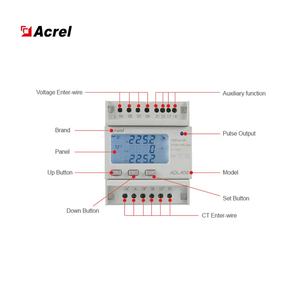 Acrel Adl400 <span class=keywords><strong>3</strong></span> *(10-80) Een Directe Verbinding Din Rail Kwh Energiemeter Met Rs485 Interface/ 4 Keer Zones, Interval Lijsten - Product Image 3