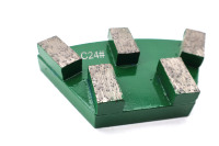 Bloc de meulage en métal diamanté, disque de type Cassani pour le nivellement des sols en béton et en pierre, meulage grossier et fin