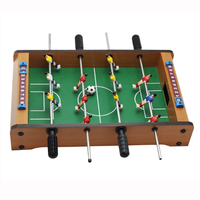 Table de baby-foot en bois d'usine jeu à deux joueurs Portable enfants Mini Table de compétition de football jeux d'intérieur