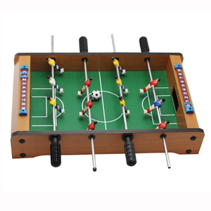 Nhà máy bằng gỗ Foosball Bảng Hai người chơi trò chơi di động trẻ em <span class=keywords><strong>Mini</strong></span> bóng đá cạnh tranh bảng trò chơi trong nhà - Product Image 2