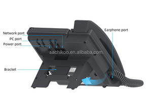 Télé<span class=keywords><strong>phone</strong></span> SIP VoIP IP sans fil à écran couleur Sachikoo de qualité 2.4 pouces Télé<span class=keywords><strong>phone</strong></span> de compte 3 SIP - Product Image 3