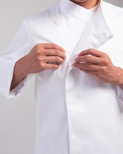 ชุดยูนิฟอร์มเชฟผู้จัดการ ยี่ห้อ OEM ญี่ปุ่น รุ่นยอดนิยม เนื้อผ้าทวิลล์ ซักได้ ใส่สบาย เหมาะสำหรับใช้ในครัว ร้านอาหาร และบาร์ - Product Image 2