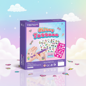 Pegatinas de Tatuajes Temporales con Diseño de Helado, Pegatinas de Tatuajes Corporales para Niños, Set de Regalo para Niñas - Product Image 6