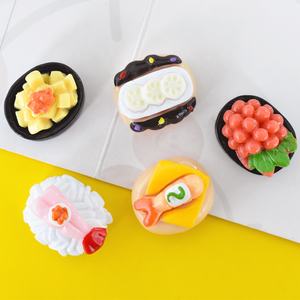 Nuevo Estilo Japonés, Miniatura de Comida de Simulación, Sushi de Resina, Cabujón Plano para Manualidades, Fabricación de Pendientes y Pulseras - Product Image 2