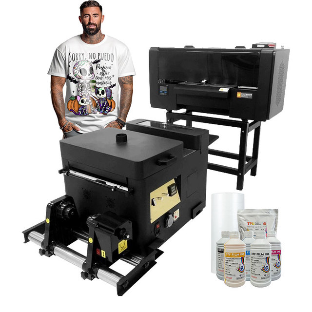 NEW Digital Desktop A3 Dual I1600 Print Head DTF Printer Printing Machine for Cotton T-shirt Printing Small Size