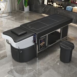 Lit de massage thaïlandais multifonctionnel pour salon de coiffure Wss QM, lavage de cheveux, spa capillaire, thérapie par l'eau, shampooing - Product Image 5