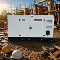 Générateur Diesel 20 kVA Insonorisé, Électrique, Énergie Alternative, Genset 50Hz 60Hz Super Silencieux, Électricité 20 kVA 16 kW