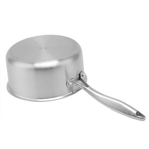 Cacerola Multiusos Híbrida <span class=keywords><strong>de</strong></span> Acero Inoxidable <span class=keywords><strong>de</strong></span> Triple Capa <span class=keywords><strong>con</strong></span> Tapa y Asa Auxiliar, Cacerola Profunda <span class=keywords><strong>de</strong></span> Acero Inoxidable <span class=keywords><strong>de</strong></span> 18 cm - Product Image 5