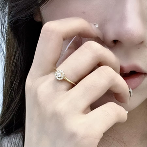 <span class=keywords><strong>Anillo</strong></span> PandoraFF 2026 <span class=keywords><strong>de</strong></span> <span class=keywords><strong>Plata</strong></span> <span class=keywords><strong>de</strong></span> Ley S925 con Corazón Rosa y Lazo Ovalado Dorado para el Dedo Índice, Estilo <span class=keywords><strong>de</strong></span> Alta Gama para Mujer - Product Image 5