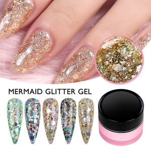 الجملة عالية الجودة حورية البحر بريق جل 24 لون بريق فوق البنفسجية هلام البولندية OEM/ODM - Product Image 3