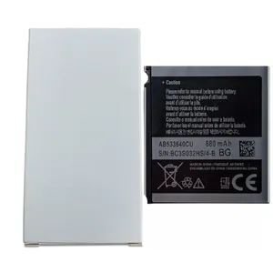 แบตเตอรี่ 880mAh AB533640CU สําหรับ Samsung C3110 G400 G500 F469 F268 G600