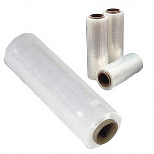 Película Estirable de Polietileno de 25 micras, Rollo de Película de Laminación en Frío, Envoltura Adhesiva para Embalaje Industrial y Transporte - Product Image 1