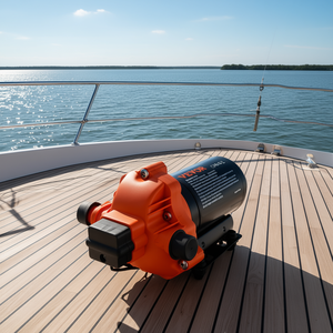 Bomba de diafragma autocebante Vevor de 3.3 GPM y 45 PSI para vehículos recreativos y embarcaciones - Product Image 2