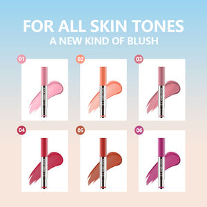 ผู้ผลิต OEM รับผลิตบลัชออนเนื้อลิควิดคอลลาเจนวีแกน สูตรติดทนนาน ไม่เลอะ ติดโลโก้แบรนด์ได้ ปรับเปลี่ยนสีผิวได้ รับผลิตแบรนด์ส่วนตัว - Product Image 2