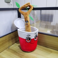 Lanky Box Leuchtend im Dunkeln Superweicher Plüsch Kawaii Geisterartiges Abnehmbares Kuscheltier Geburtstagsgeschenk Umweltfreundliches Stressabbau-Bettkissen
