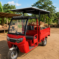 Tricycle électrique cargo OEM/ODM, moteur de 1200W ou 1500 W, charge nominale de 600 kg, tricycle motorisé pour l’agriculture