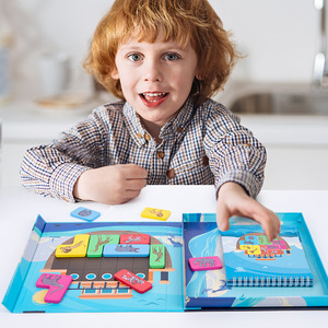 Tiên tiến tưởng tượng trôi <span class=keywords><strong>3D</strong></span> ghép hình câu đố trò chơi hội đồng quản trị cho trẻ em gỗ từ Noah của ARK với tư duy logic không gian - Product Image 3