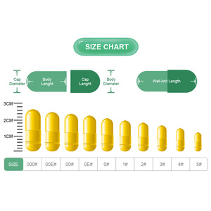 Laerui Nhà Máy Tùy Chỉnh Chất Lượng Cao Hpmc Gelatin Vỏ Viên Nang 100 + Màu Sắc Giải Pháp Ăn Được Halal Rỗng Viên Nang Tách - Product Image 4