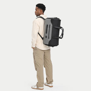 Recién llegado, bolsa de ropa convertible para viaje, bolsa de <span class=keywords><strong>traje</strong></span> de lona con compartimento para zapatos, bolsa de vuelo de fin de semana para hombres - Product Image 2