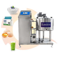 Pasteurisateur par lots entièrement automatisé Réservoir de pasteurisation en acier inoxydable Petit équipement de pasteurisation du lait à vendre