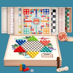 Bán Buôn Đa Chức Năng Bay Cờ Vua Cờ <span class=keywords><strong>Backgammon</strong></span> Nhựa Trẻ Em Của Giáo Dục Đồ Chơi Trong Hộp Quà Tặng Mẹ Và Đồ Chơi Trẻ Em - Product Image 2