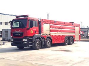 High Efficiency MAN Foam <b>Supply</b> Fire Truck 20000L Capacity Foam Liquid Tanker Fire Engine for Petrochemical Plant - Product Image 3