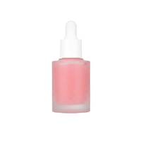 Sérum Peptidique PDRN Rose avec ADN de Saumon, Sérum Éclat au Peptides et Niacinamide, Sérum au Collagène Éclaircissant, Raffermissant et Illuminateur