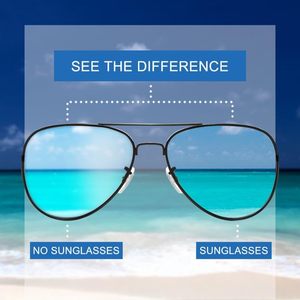 Men Sun Glasses Vintage Retro Unisex Polarized <b>Sunglasses</b> with logo - Product Image 4