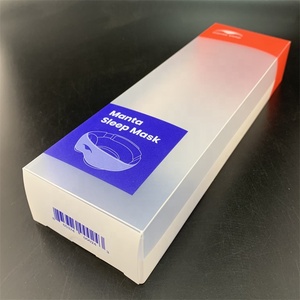Caja de plástico PET/PVC reciclable de aspecto elegante con revestimiento UV de bloqueo automático para embalaje de piezas pequeñas - Product Image 2