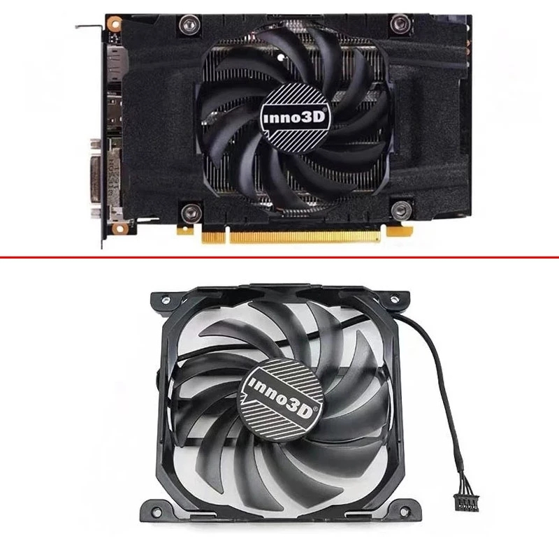 CF-12915S 4ピン GTX 1060 GPU冷却ファン、INNO3D GeForce GTX 1060