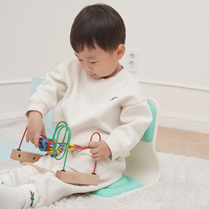 Asiento de suelo ergonómico y suave para bebé, silla de apoyo portátil de PP, cómoda silla de aprendizaje para sentarse, para uso diario de bebés y niños pequeños - Product Image 5