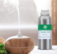 Huile Essentielle de Cèdre pour Diffuseur d'Aromathérapie – Vente en Gros, Huile de Cèdre Naturelle Pure Distillée à la Vapeur pour Soins Capillaires et Tous Types de Peau