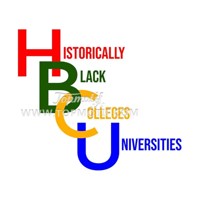 एच ऐतिहासिक रूप से बी ब्लैक सी कॉलेज यू विश्वविद्यालय टी-शर्ट हुडी बैग के लिए हीट ट्रांसफर प्रिंटिंग पैटर्न हॉट फिक्स स्टिकर एप्लिक