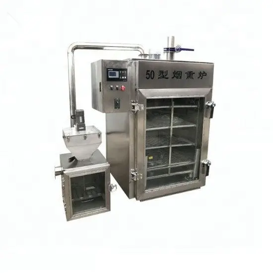 China Manufactory wood pellet smoker lamb meat desidrator smoked equipment oven smoking drying