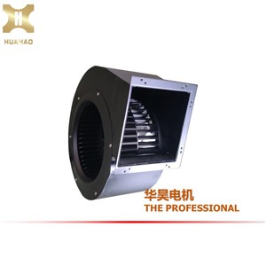 พัดลมแบบแรงเหวี่ยง Hua Hao Fj 240 ขนาด 240 มม. พัดลมระบายอากาศสำหรับหม้อไฟไร้ควัน ตัวเครื่องเหล็ก ใบพัด PP สำหรับเตาบาร์บีคิว - Product Image 4