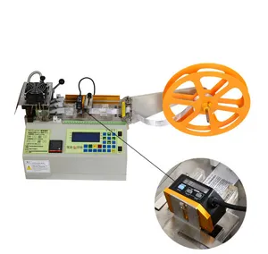 Fully Automatic Computer Cold and Hot Cutting Machine Ribbon Webbing Elastic Band Hot Cutting Machine